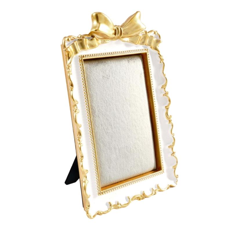 Jewelry Display Stand with Lined Panel, Ornate Resin Frame, Tabletop Holder for Vanity, Counter, and Dresser Display