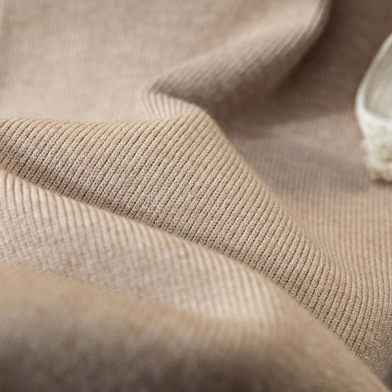 2024 Women's Autumn High Waist Elastic Knitted Wide-Leg Pants - Casual, Loose, and Draped Style