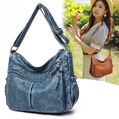 Geantă de umăr de lux retro din piele moale, toamnă nouă, pentru femei, culoare uni, casual, înaltă, geantă crossbody pentru femei