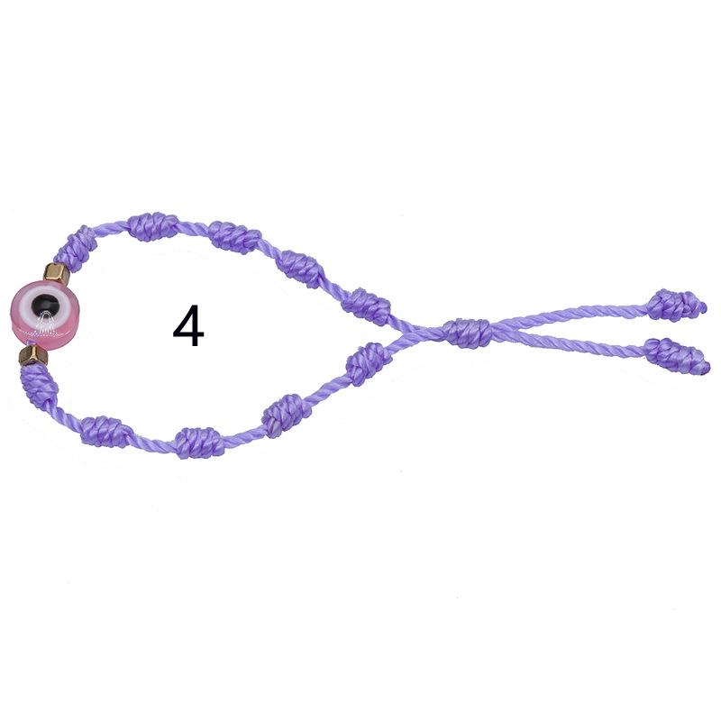 Evil Eye Crystal Beaded Adjustable Bracelet for Boys & Girls