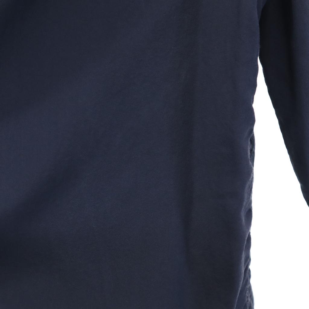 Marni Portuguese Silk Long Sleeve Blouse 38 Navy Shirt Women Used