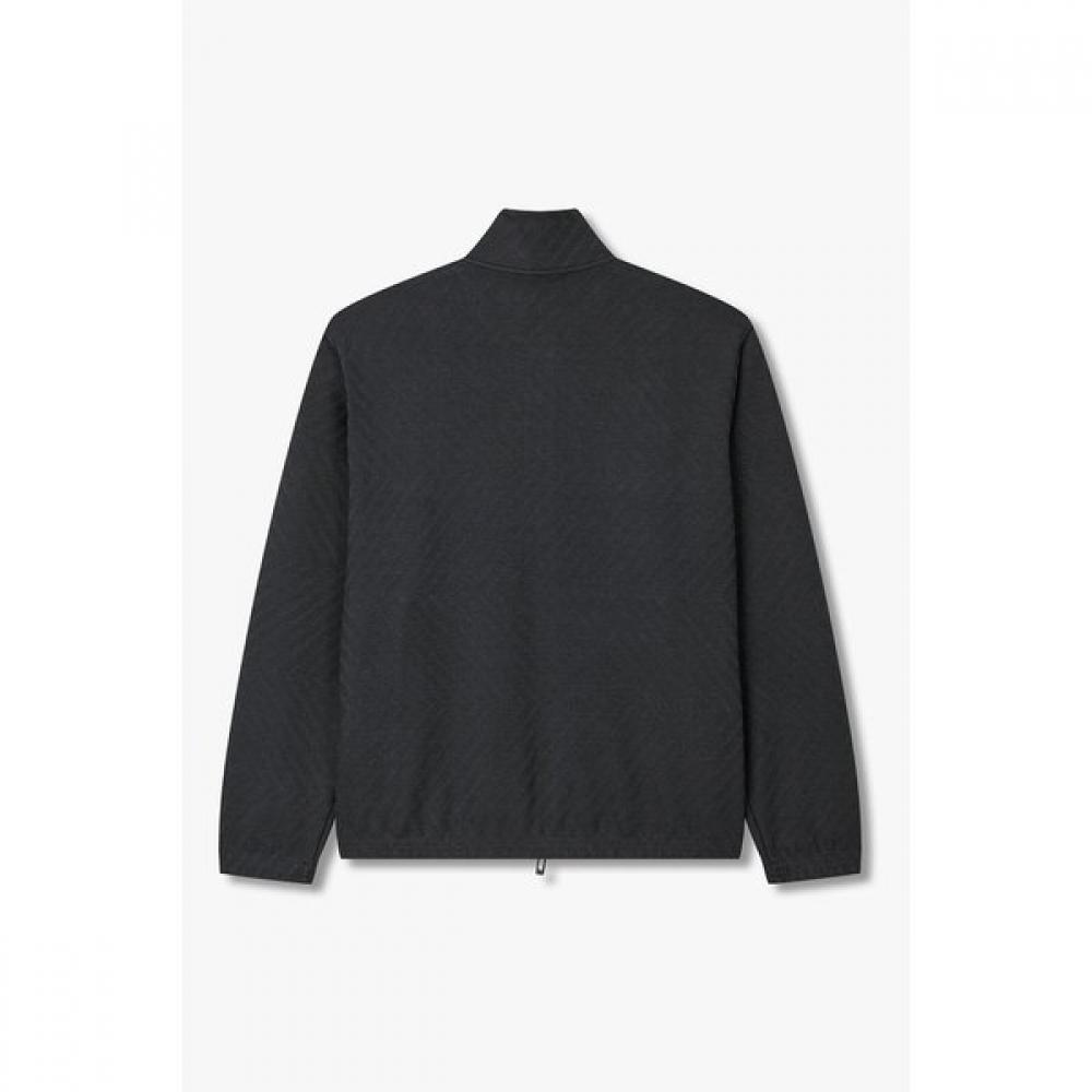 Emporio Armani Men S All Over Chevron Two Way Zip Up A516126020