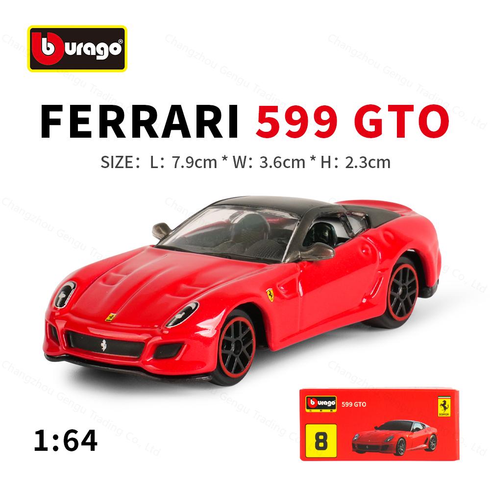 Bburago 1:64 Ferrari 812 Daytona SP3 SF90 SP1 F40 488GTB 599GTO ENZO Véhicules Statiques Moulés sous Pression Objets de Collection Loisirs Modèle Voiture Jouets