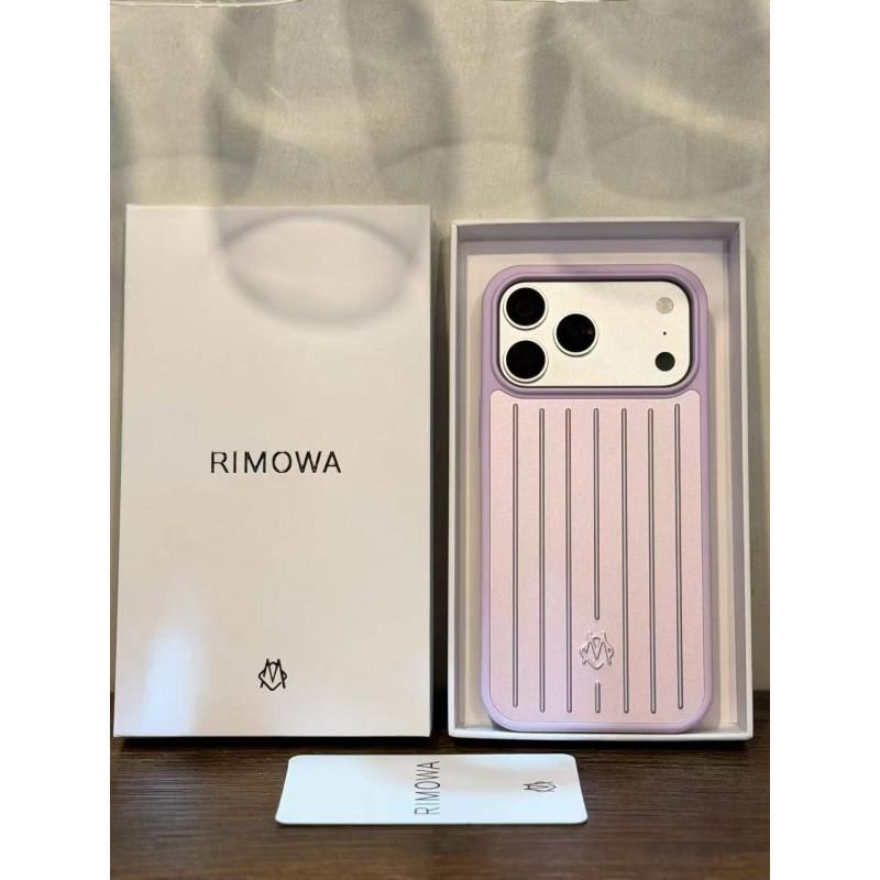 Custodia in Lega di Alluminio e Magnesio per Telefono IPhone 16 17 18 Pro Max Anti-caduta Copertura Metallica con Strisce Guscio Protettivo Durevole
