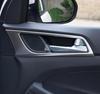 Für Tucson 2015-2019 4 Teile/los Carbon Faser Auto Molding Innen Tür Griff Schüssel Abdeckung Fall Trim Dekoration
