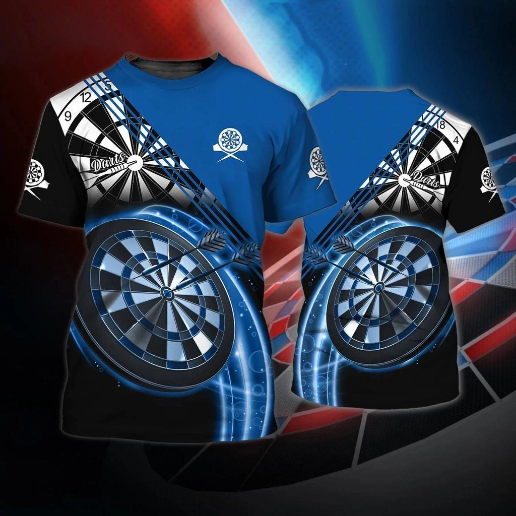 Summer T-Shirts Darts 3D Print T-Shirt Kids O-Neck T Shirt Fashion Casual Kawaii Boys Girls Children Harajuku Tees Tops Clothing
