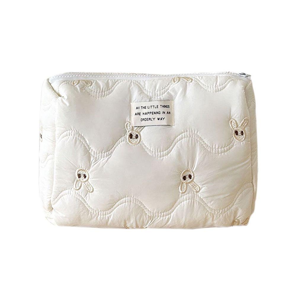 High Quality Embroidery Makeup Bag Storage Bag Large Capacity Cosmetic Bag Travel Organizer Portable Washbag