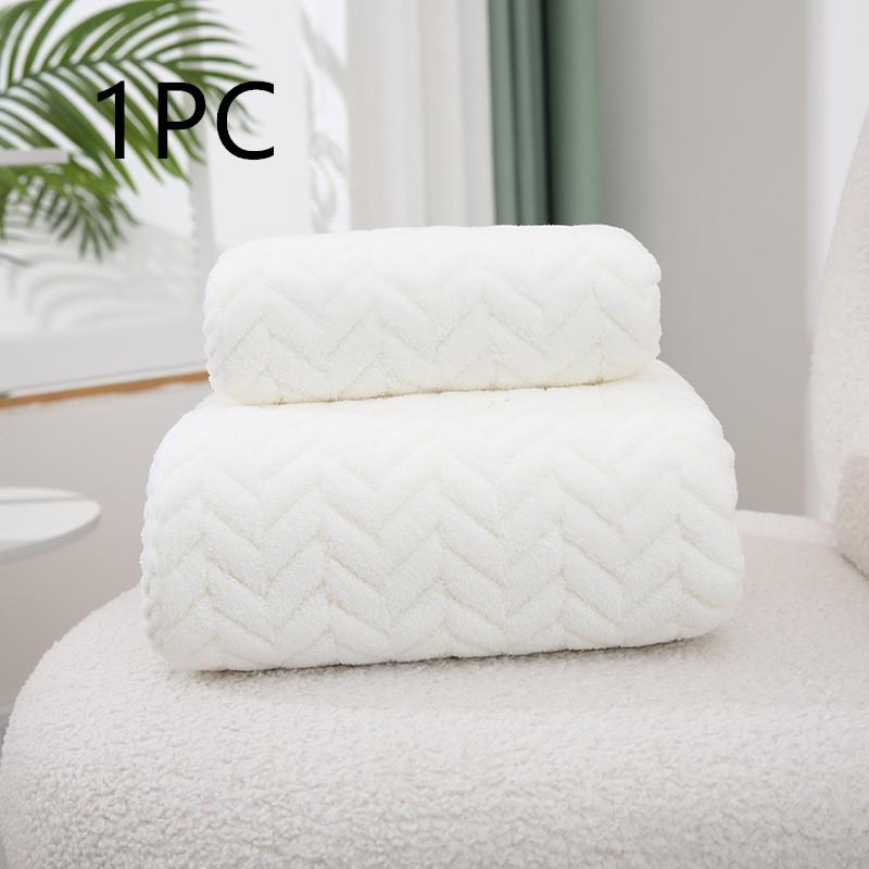 Hochwertige dicke Badetücher aus Korallenfleece, weiche und saugfähige Handtücher, Sport-Strandtücher für den Heim- und Hotelgebrauch