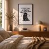 Affiche - PLANETEE - J'peux pas minimaliste - Motif Terre‑Neuve - A3 29,7×42 cm - Papier photo ILFORD 310 g/m² perlée