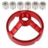 5-10mm Drill Bit Hole Puncher Locator Jig Bushing Kit Self Centering for Electric