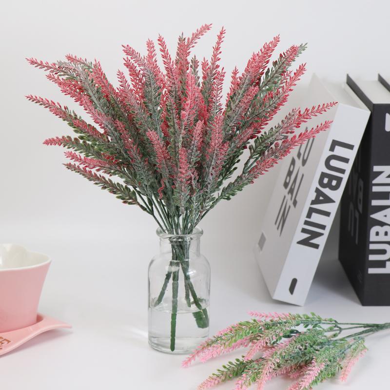 Umělé květiny Levandule odolná proti mrazu Gypsophila 6 stylů Romantický Valentýn Svatební dekorace Věčný květinový dárek