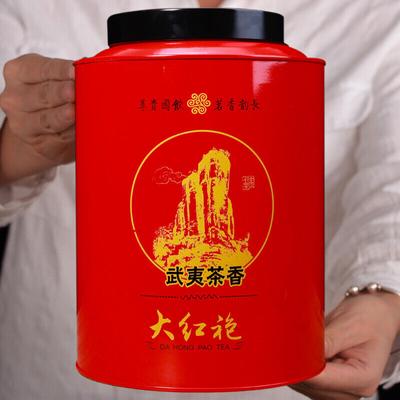 Wuyishan Da Hong Pao Dahongpao Čínský čaj Fujian Oolong Big Red Robe 500g Plechovka
