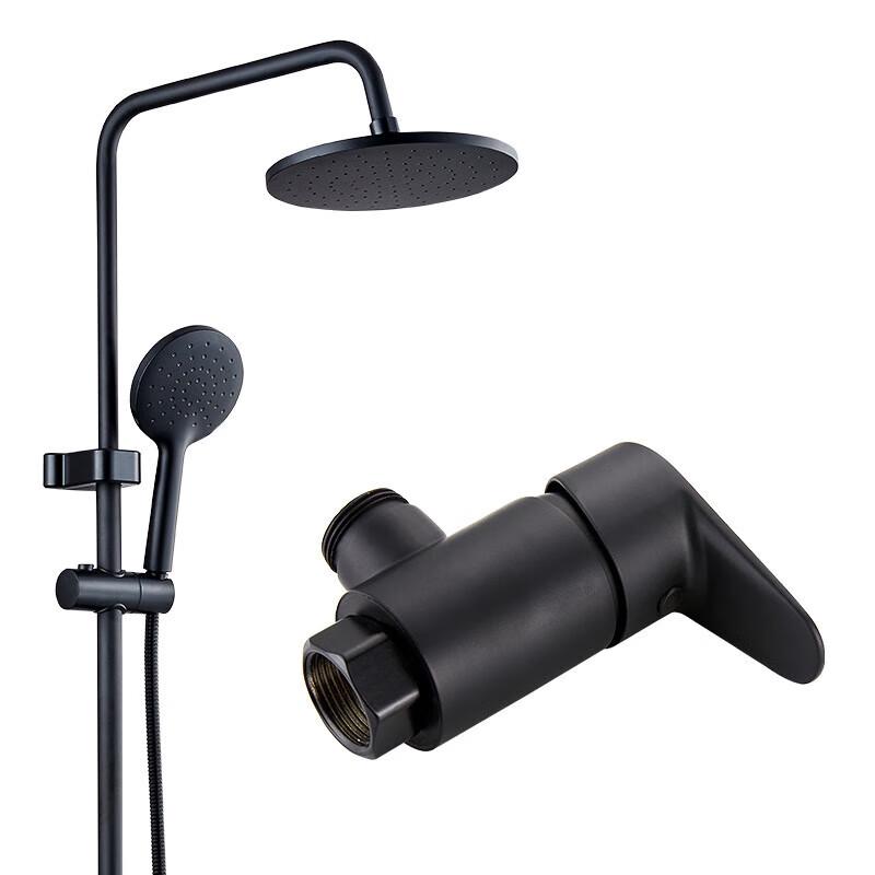 Lilang 8013BK Black 3-Mode Cold Shower Set