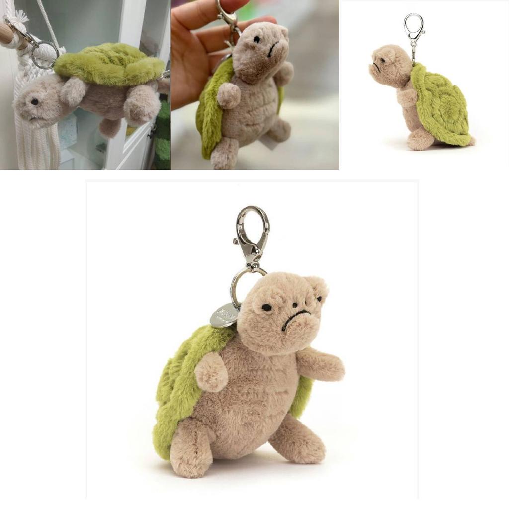 Plush Turtle Keychain With Pp Cotton Filling For Kids And Collectors