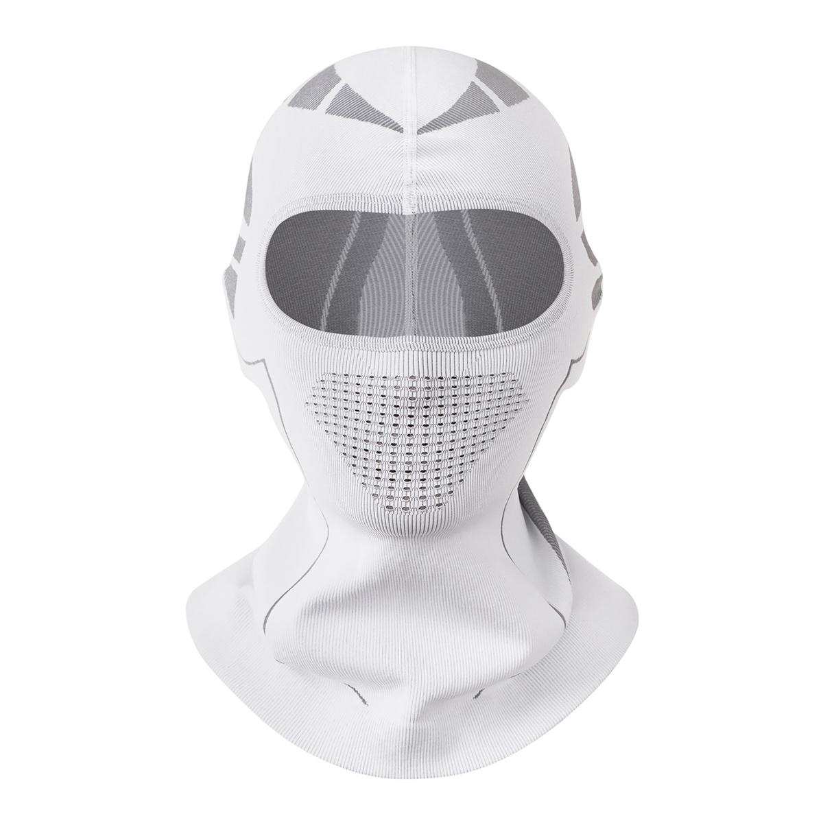 

Балаклава-маска для лица для мотоциклистов, зимняя лыжная маска для мужчин и женщин, высокоэластичная балаклава на всю голову под шлем для холодной погоды белый