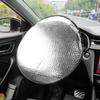 Car Steering Wheel Sun Shade Cover Universal Steer Wheel Sun Protection Heat Reflective Cover Protector Cover Interior Parts