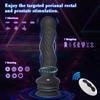 Remote Control Anal Vibrator Male Prostate Massager Wriggling Rotating Vibrating Anal Beads Adult Sex Toys With Suction Cup