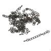 20 Pcs and black Extension DIY Necklace