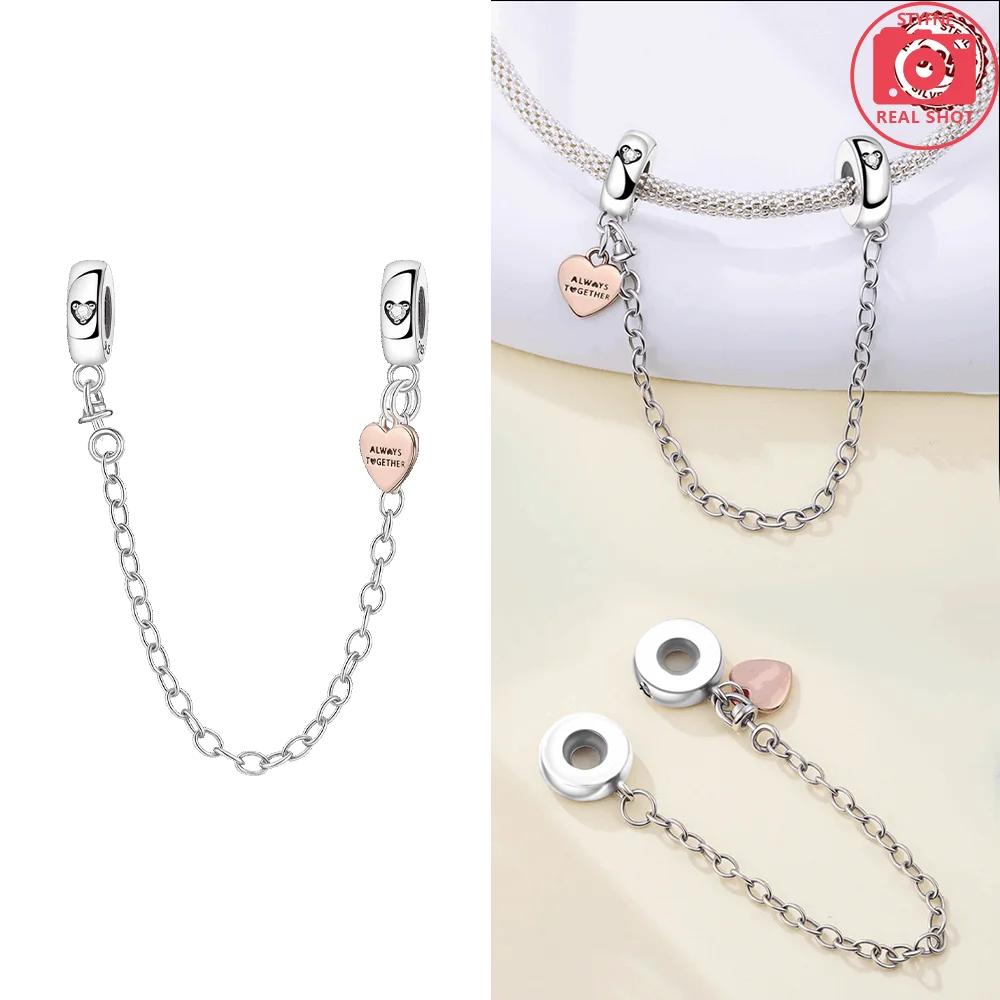 Exquisite Original Copper Golden Adorable Moon Crown Safety Chain Cap Stars Rabbits Bead Fit Bracelet Women Jewelry Gift Diy