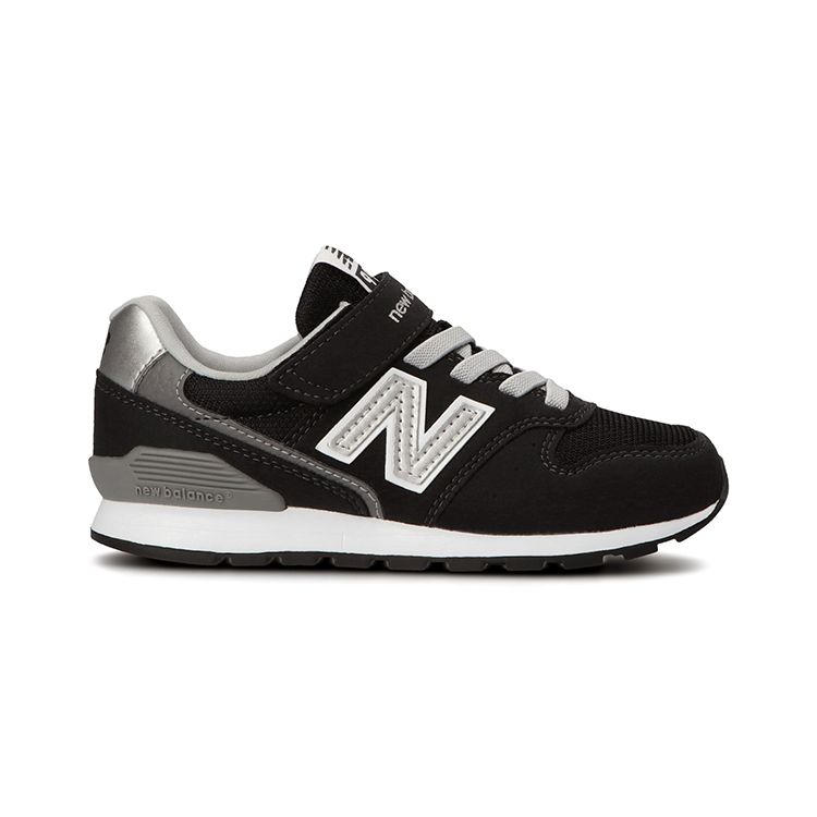 New Balance Nb 996 Series Kids Casual Shoes Kids Shoes Black Silver YV996BK3