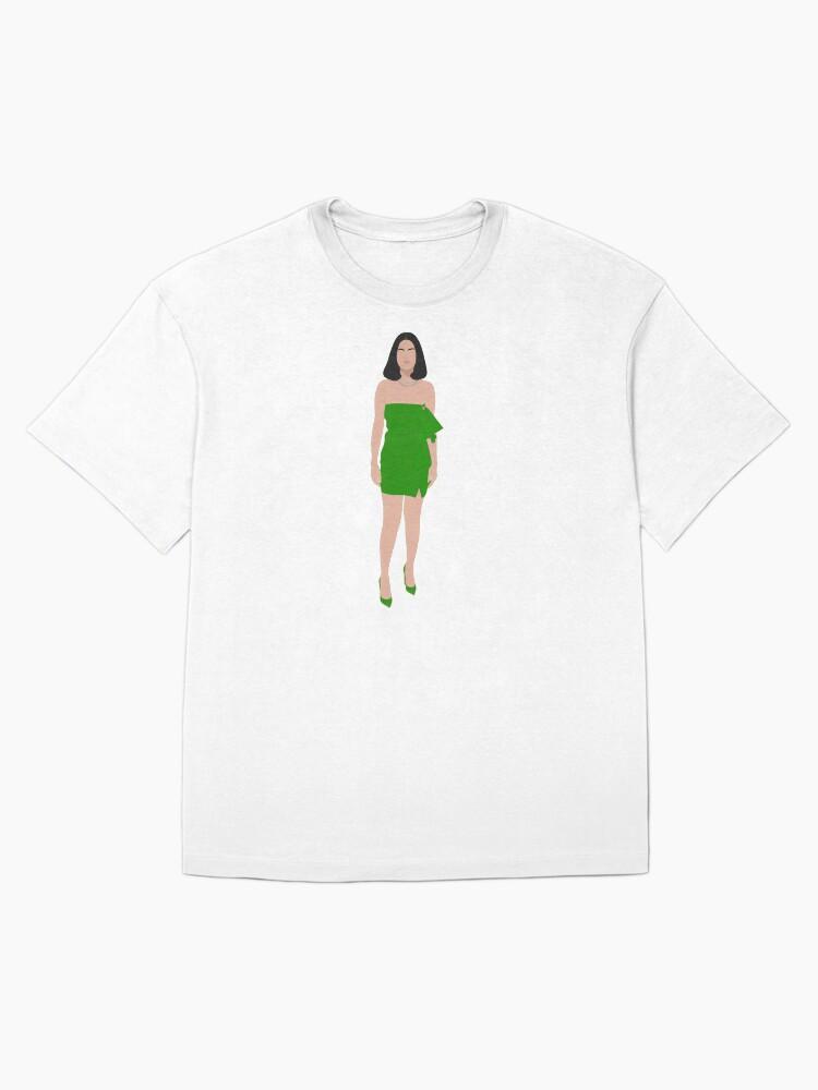 Selena Gomez Lineless Illustration Oversized T-Shirt