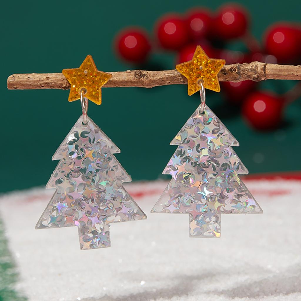 Christmas Series Popular Funny Red Cap Cute Sweater Snowman Pants Drop Earrings for Women unique design Jewelry Present