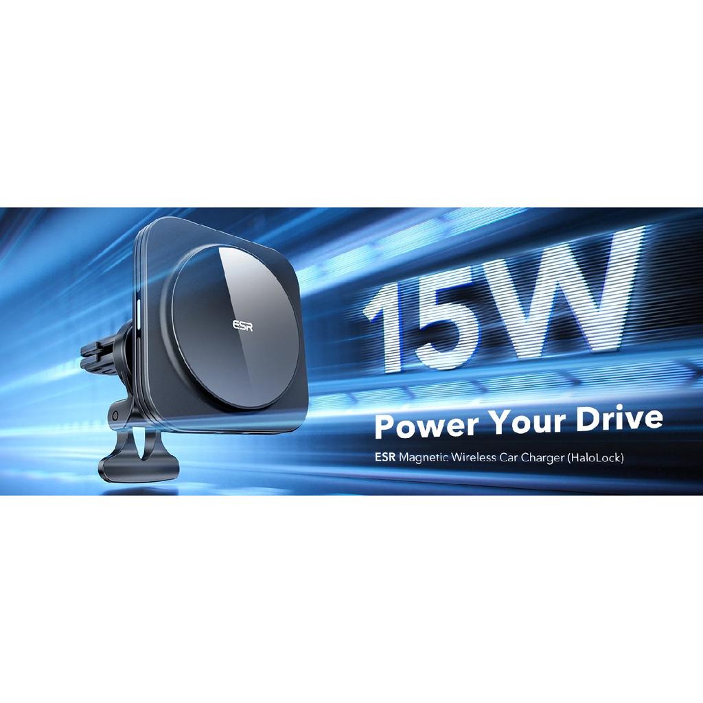 ESR for MagSafe Car Mount Charger 15W Dashboard Magnetic Wireless Car Charger for iPhone 17/16/15/14/13/12 Car Accessory