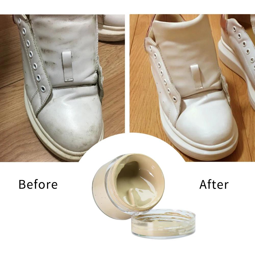 30ml Beige Leather Paint Shoe Cream Staining Pack Sofa Car Seat Scratched Leather Dye Repair Repair Discoloration Paint