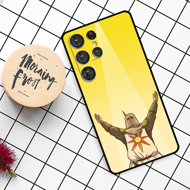 Praise the Sun Dark Souls Case For Samsung Galaxy S24 FE S20 FE S21 S22 S23 S24 S25 Ultra S9 S10 S25 Plus Phone Cover