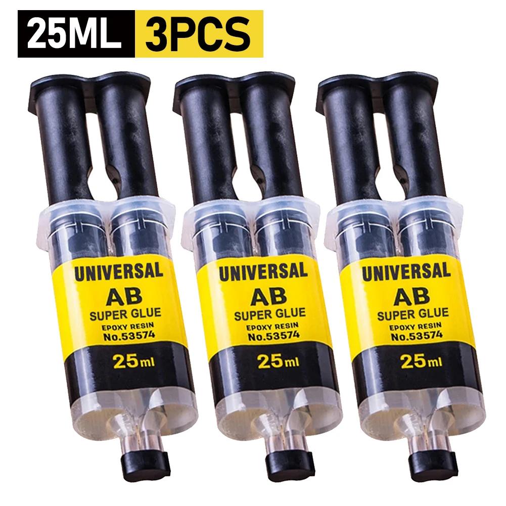 Adesivi Super AB Resina Epossidica Liquida Forte Adesivo Metallo Vetro Ceramica Legno Strumenti di Riparazione Adesivi Adesivi ad Asciugatura Rapida