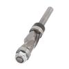 Compressiom Flush Trim Bit 14 Shank Dual Spiral Woodworking Router Bit Top and Bottom Bearing 1