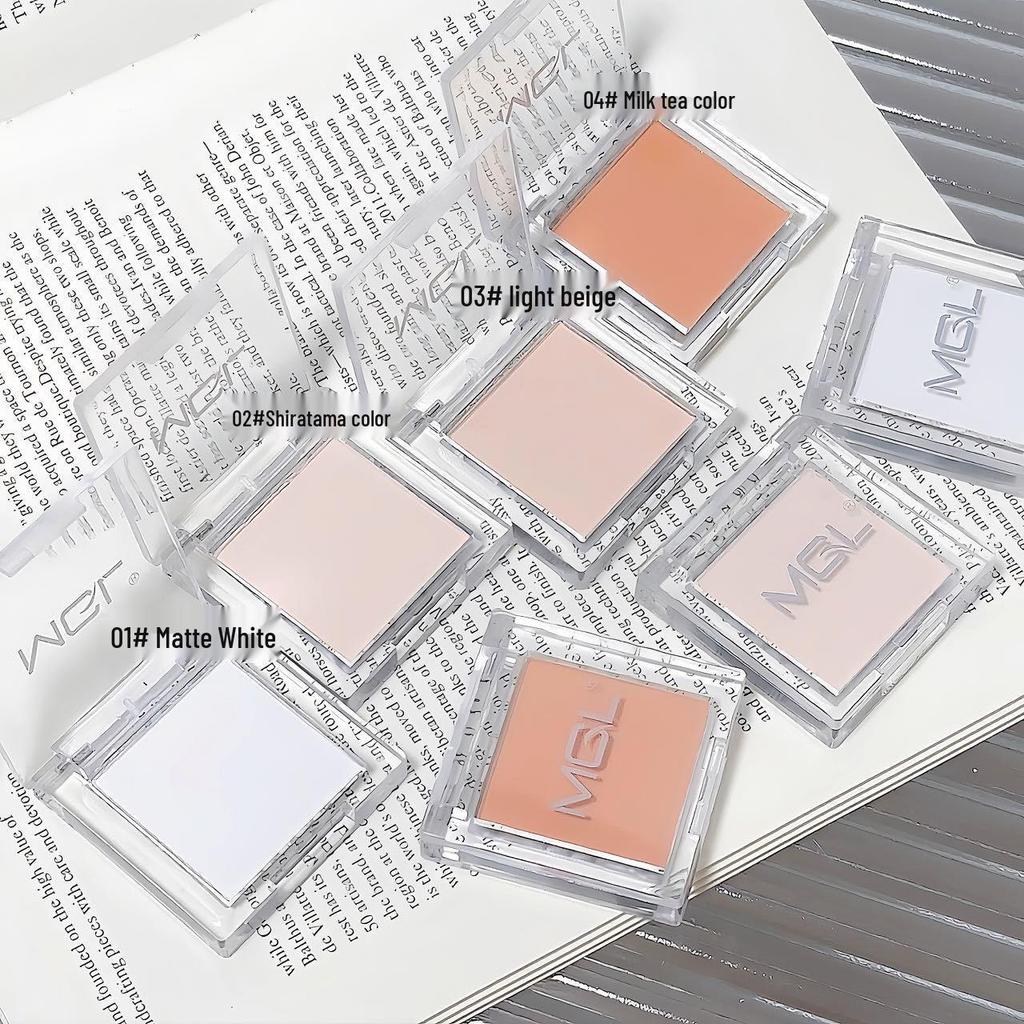 Monochrome Matte Highlight Eyeshadow: Delicate, Long-Lasting, Highly Pigmented, Pure White for Tear Trough and Under-Eye Brightening.