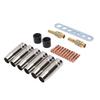 21Pcs Welding Gun Accessory Kit Brass 0.8mm Contacting Tip Gas Nozzle Gas Diffuser Set for MB15 15AK MIG MAG Welding Gun