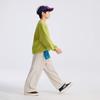 EBAER Kids' Antibacterial Spliced Straight-Leg Casual Pants