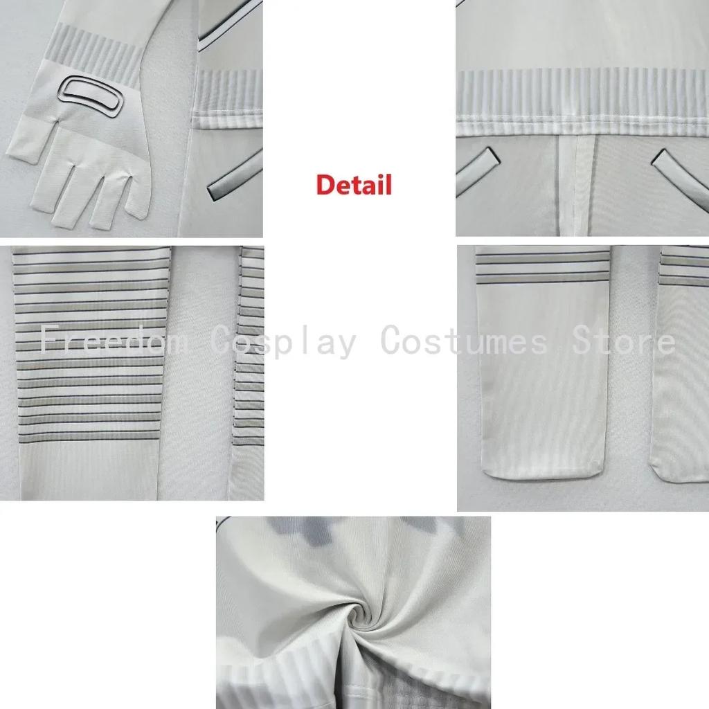 Costume di Halloween Cosplay Bambini DJ Marshmello con Ragazzi Ragazze 842 Tuta Festa di Carnevale Body Sillabe Elettriche