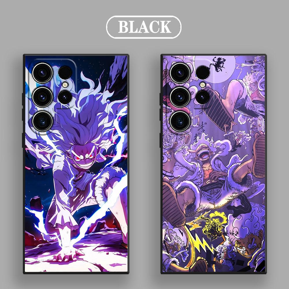 Ones Pieces Sun God Nika Luffy Phone Case For Samsung Galaxy S25 S24 S23 S20 S21 FE S26 S22 Ultra S26 Plus S25FE Silicone Cover