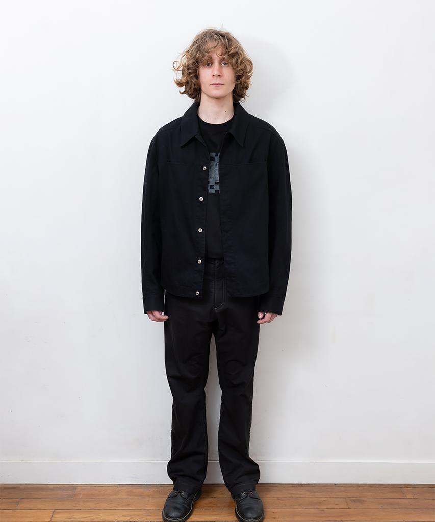 Pabeo Side Zip Pants (Black)