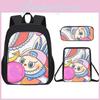 Cartoon Backpack For Kid With Graphic Design And Large Capacity For Daily