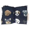 Folding Bag 36501504 Eco Bag for Cats 36501504B Navy 41cm wide x 32cm long x 17cm deep Handle width 5cm Length 30cm [GooGoo World] Women, Dogs, [B]