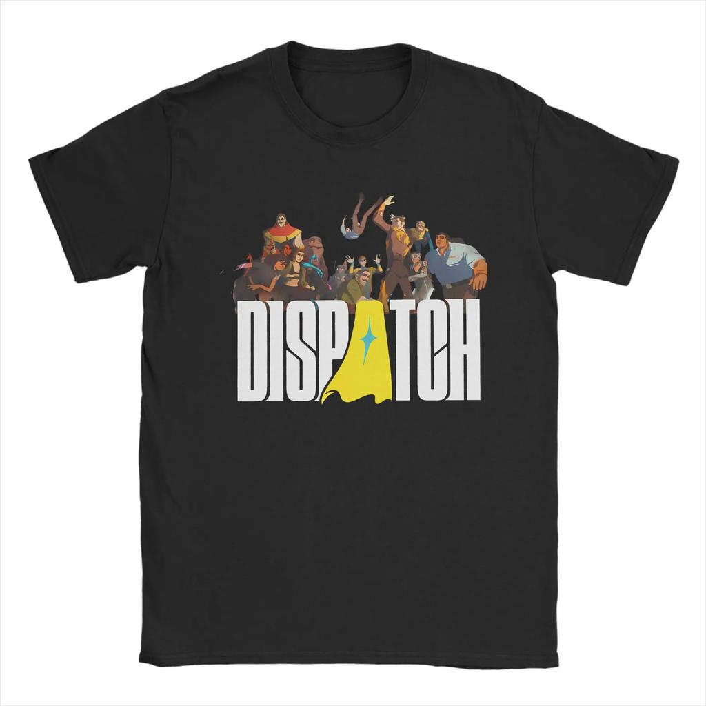 2026 Dispatch Game TShirts Men Funny 100 Cotton Tee Shirt Round Neck Short Sleeve T Shirt Original Clothing