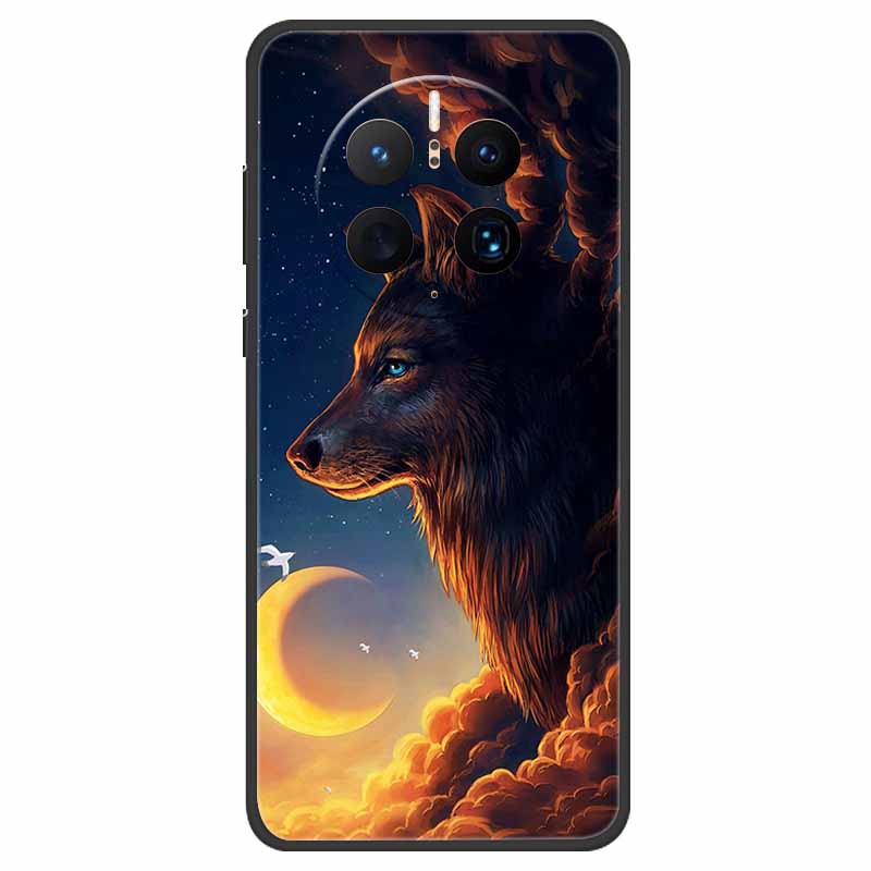 For Huawei Mate 50 Pro Case Cover Soft TPU Funda Painted Cases For Huawei Mate 50 Pro Cover Silicone Mate50 Pro 50Pro 6.74 Coque