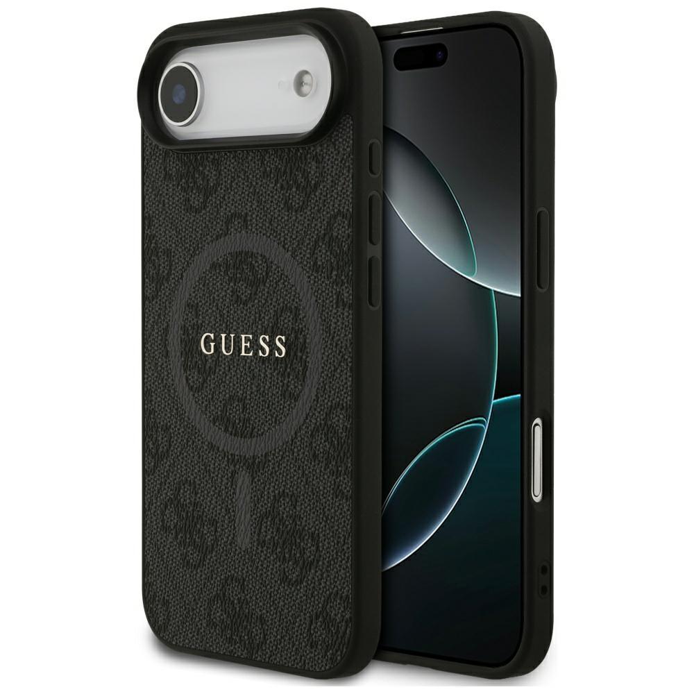 Guess 4G Ring Classic Logo MagSafe case for iPhone Air black