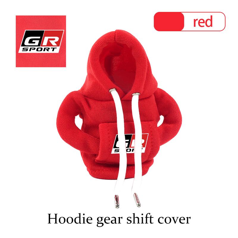 

Hoodie Car Gear Shift Cover Handle Kit Gear Shift AntiSlip Sweatshirt For Toyota Crown Yaris Corolla Prius Auris CHR Avalon GR