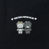 Sanrio Hello Kitty Tote Bag Girly Twin A4 Ages 3 and 282723 (Monochrome Coordinate) Size, Up,