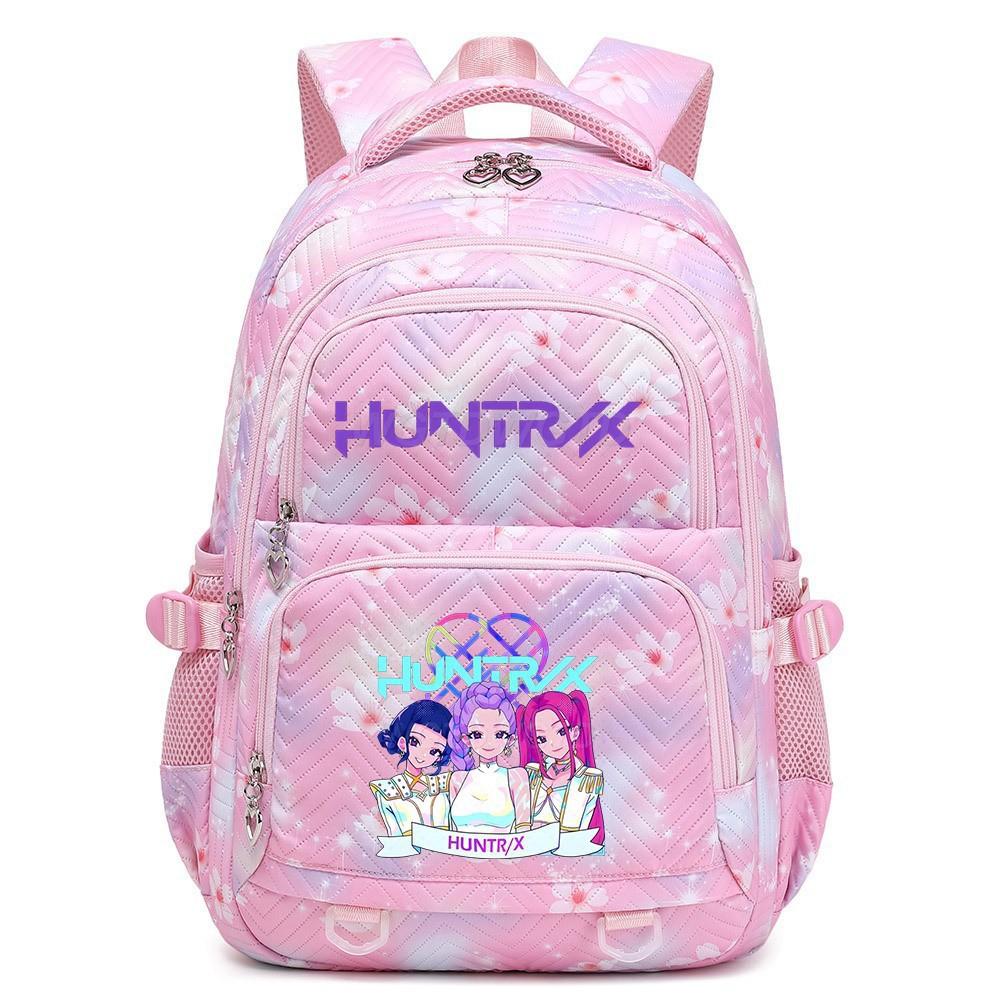 K-Pop Anime Cartoon Printed School Bag High School Large Capacity Student Leisure Trend