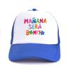 Visors Adjustable Neutral Gender Women  Men For Hat Couple Ventilated Permeable Air Cap Baseball G Karol Mesh Bonito Sera Manana Print New Brand