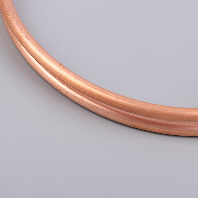 1Meter Copper Soft Copper Tube Coil Od 1.6~5.0Mm Id 0.5~1.0Mm Pure Coppers Wire Pipe Airs Conditioner Cooling Diy Crafts
