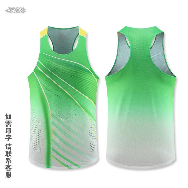 

Marathon Vest Training Quick-drying Breathable Running Fitness Sportswear Track Field Sports Test Clothing Men Women S Height 140-150 Weight 35-40kg