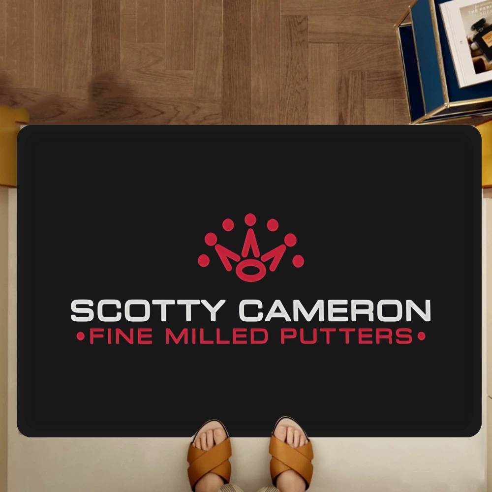 S-Scotty Logo C-Cameron Floor Mat Rectangle Anti-slip Home Soft Badmat Front Door Indoor Outdoor Mat Hotel Decor Mat