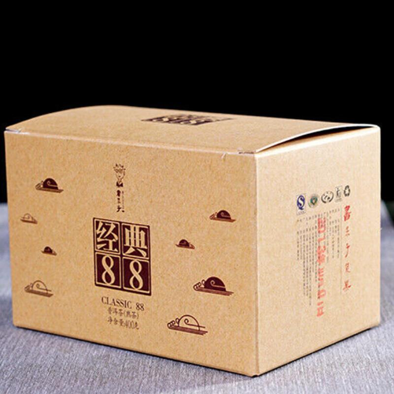 Top Grade 400g Ripe Puer Loose Tea Classic 88 Old Tea Box